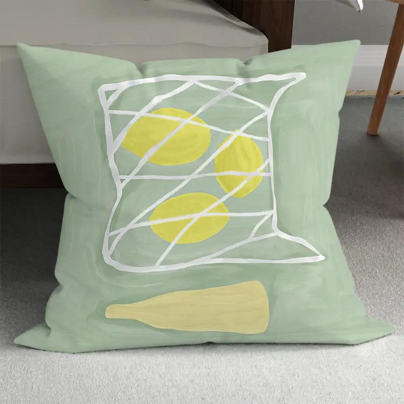 Bedroom Pillowcase Cute Summer Sunflower Decorative Flower  Living Room Bed Sofa Office Chair