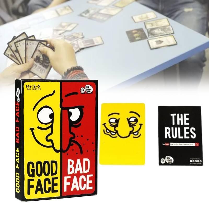 Good Face Bad Face Funny Face Masks For Hilarious Party Games And Family Fun
