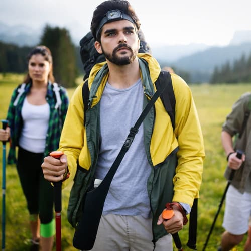 Samcos Water Bottle Cover/Case/Holder, 500ml Water Bottle Holder, Shoulder Strap, for Kids, Children, Adults, and Girls, Sports Bag with Strap (Black)