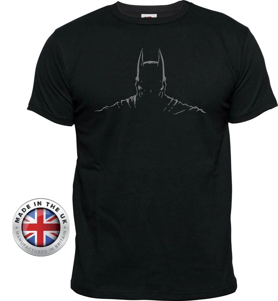Batunisex Tshirt Dark Knight Tshirt Shadow Printed TShirt Unisex Or Ladies Fitted S