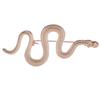 Metal Snake Shape Brooch Medusa Badge Pin Nonfade Charm Pin For Everyday Use And Festival Formal Event Women Men Unisex