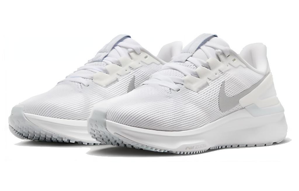 Nike Zoom Structure 25 White Metallic Silver Women's DJ7884-101