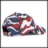 Camouflage Cap Hat for Outdoor Mountain CA872 [White Fang] Activities, Climbing, Walking, Fishing, Golf, Women, Men, (Red)