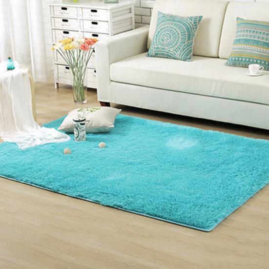 Candy Color Soft Anti-Skid Carpet Flokati Shaggy Rug Living Bedroom Floor Mat