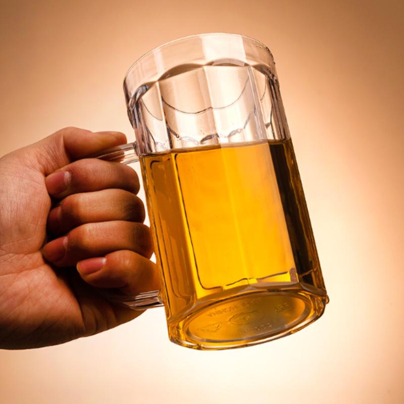 Acrylic Household Drinking Mugs with Handle Suitable for Milk Coffee and Juice