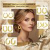 Boucles d'Oreilles en Acier Inoxydable pour Femmes Vintage Luxe Élégant Bijoux en Acier Titane