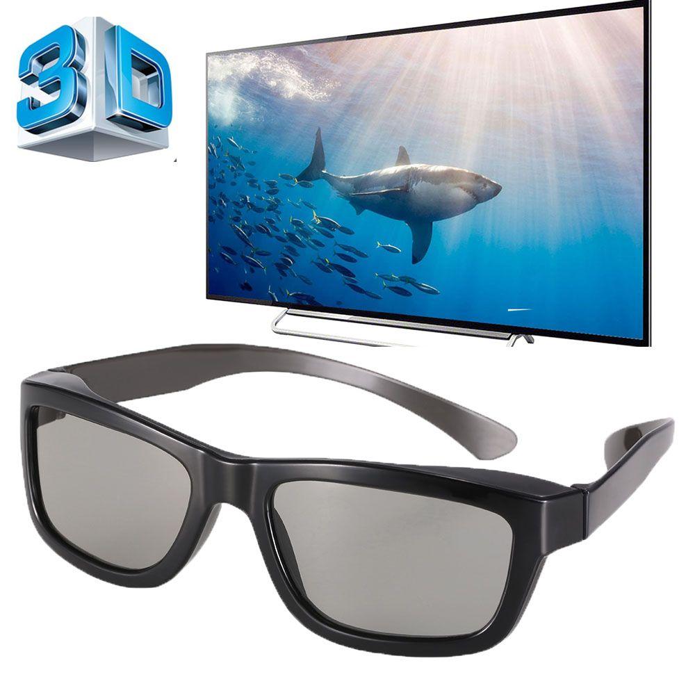 TV Plastic Cinema 3D Game Home Theater DVD 3D Glasses Movie Glasses Dimensional Anaglyph 3D Vision