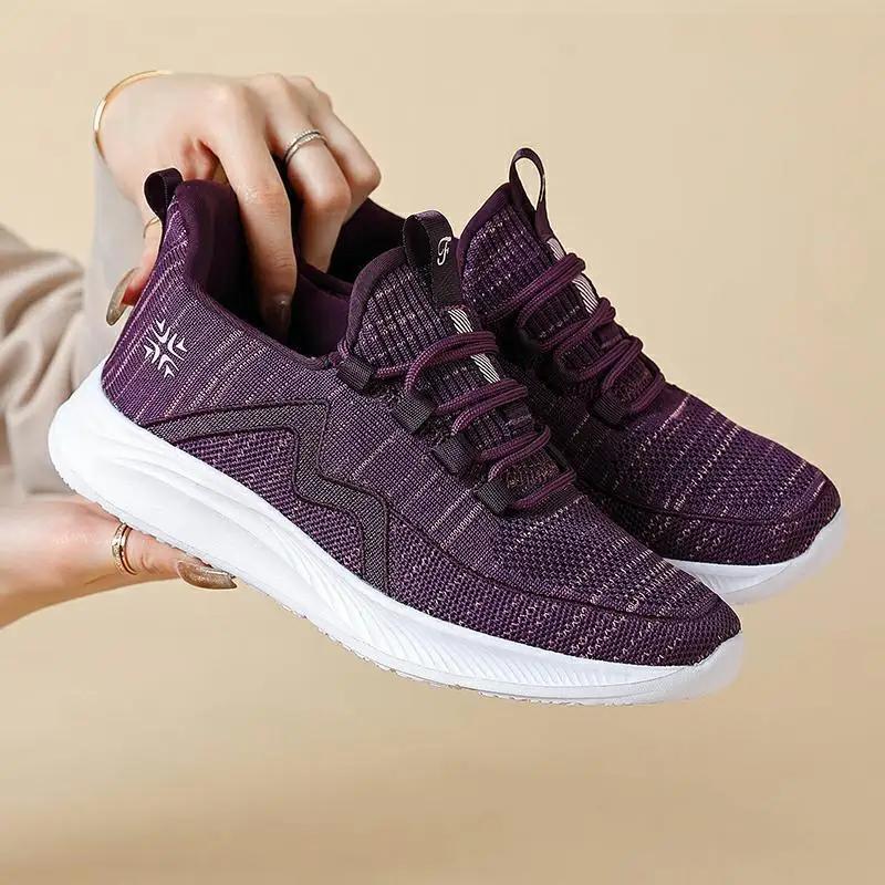 Original Spring Autumn Lace Up Ladies Footwear Comfortable and Elegant Y2k Fashion Deals Trends 2025 High Quality Women's Shoes
