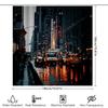 Tenda Doccia Skyline di New York Fotografia di New York City Arredo Bagno Impermeabile Stampe d'Arte Moderna Appeso a Parete Viaggio Vintage