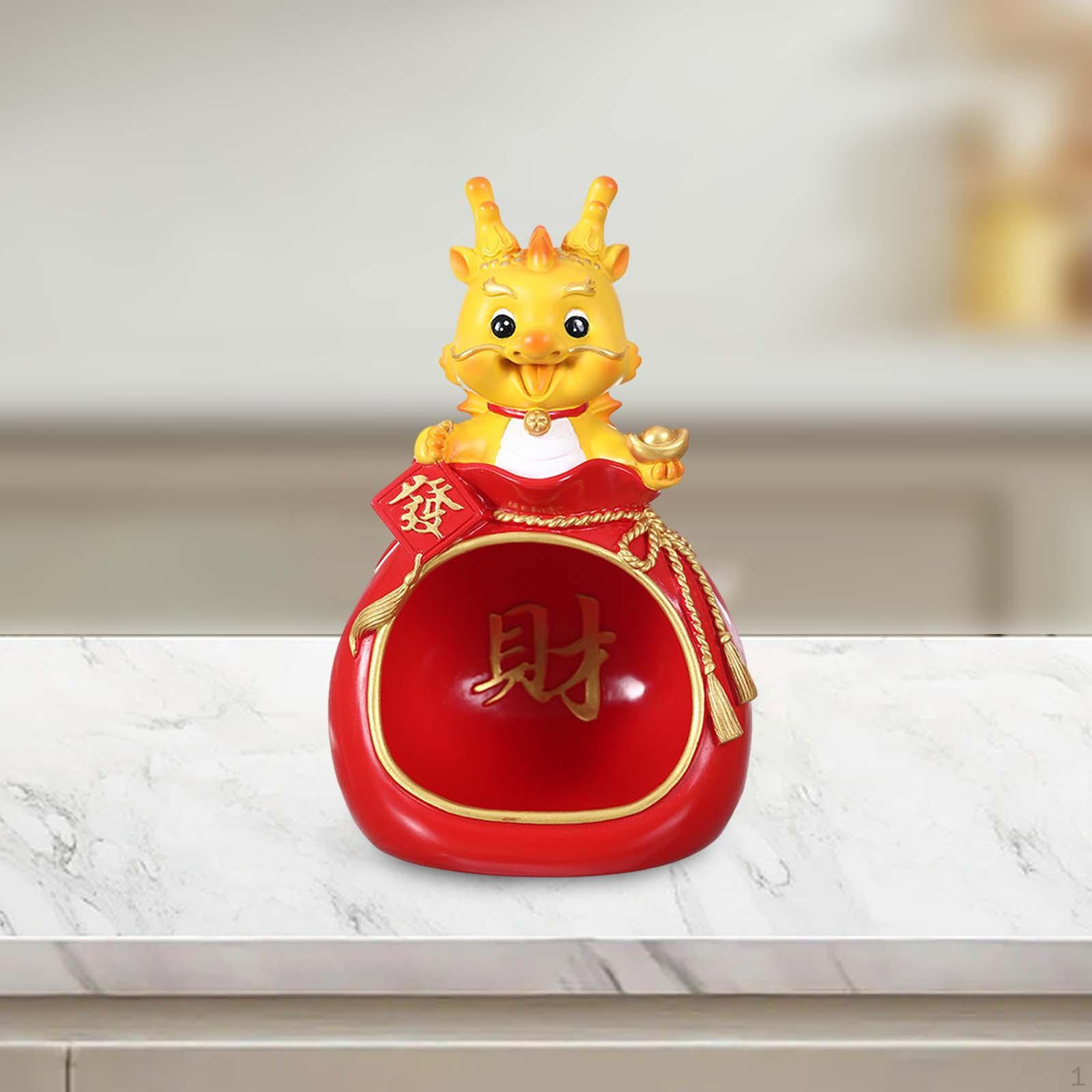 

Фигурки китайского дракона, чаша для ключей, подносы для конфет, сокровища, безделушки, держатель для посуды, хранилище