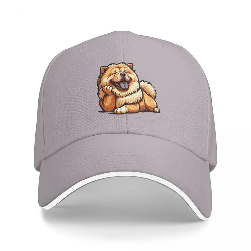 Chow Chow Cute Dog Funny Chow Art Baseball Cap Wild Ball Hat Sailor Cap for Men Hat Man Luxury Ball Cap Hats Man Women's