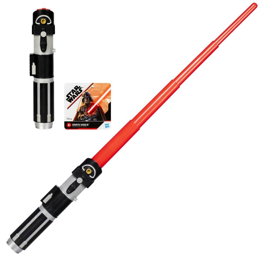 Hasbro Star Wars Darth Vader Lightsaber Role Play Toy Non-Electronic Red Light Saber Official Licensed 4+ Boys Girls