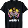 Anubis Ancient Egyptian Mythology Egypt God Retro Vaporwave T-Shirt