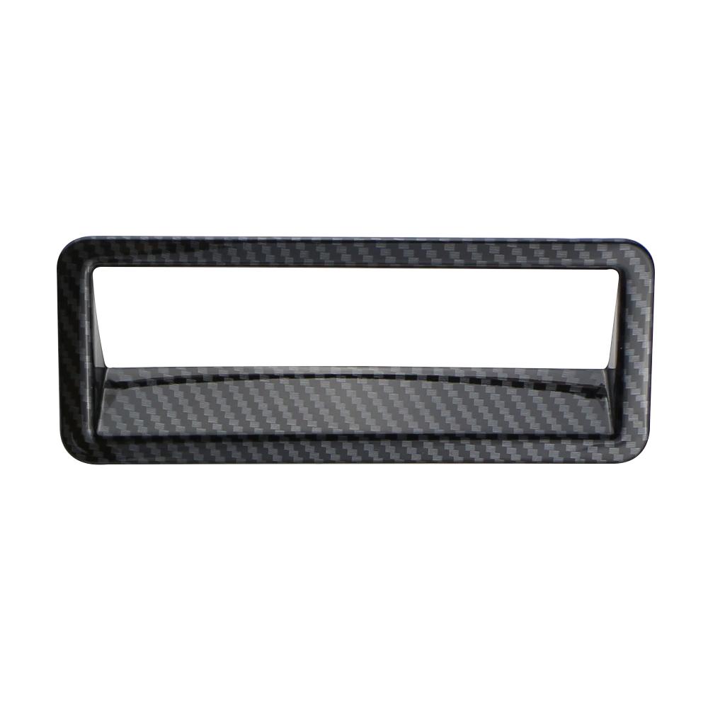 

Для Isuzu D-max Dmax 2025 2025 2025 Накладка на панель переключателя фары, отделка, наклейка для украшения из углеродного волокна, аксессуары для интерьера чёрный