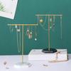 Chic Jewelry Holder  Corrosion-resistant Iron Jewelry Shelf  Girls Multi-functional Metal Jewelry Rack