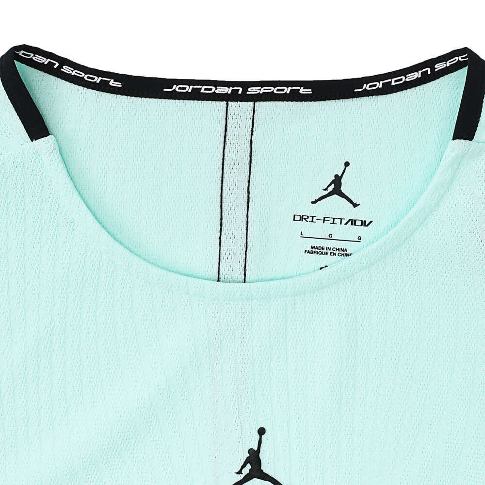 Jordan Comfortable Quick-Dry Short Sleeve T-Shirt Men Tops Mint-Green FN5865353
