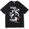 I Wanna Be Your Slave Maneskin T-shirt Italian Rock Band T Shirt Men Women Vintage Hip Hop Over
