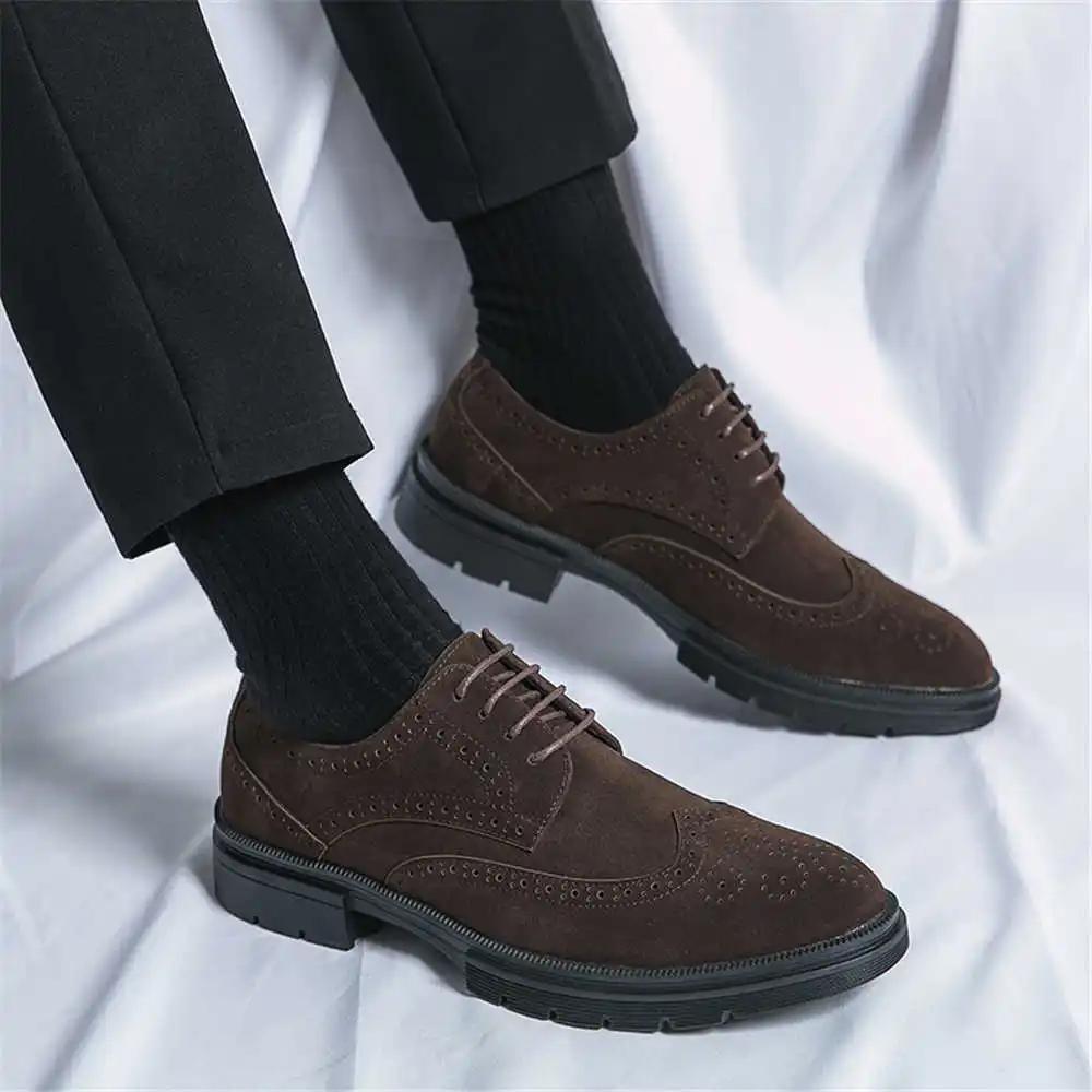 Round Tip With Lacing 45 Size Shoes For Men Walking Running Men Trendy Sneakers Sports Sports-et-leisure Entertainment