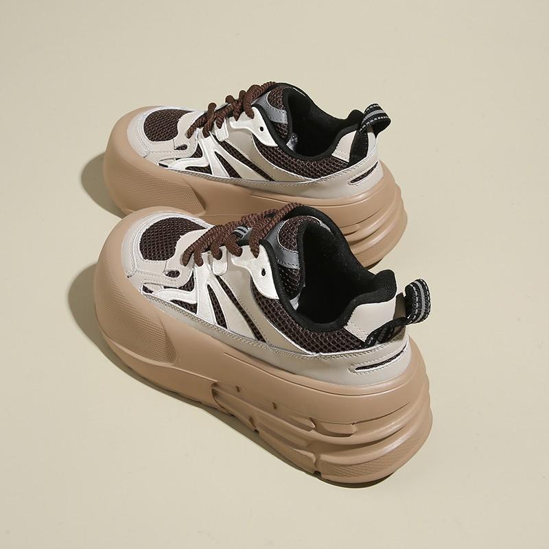 

Мода 2024 года, спортивная обувь для бега на плоской подошве, дышащая повседневная женская новая дышащая легкая спортивная обувь для женщин 40 абрикосовый