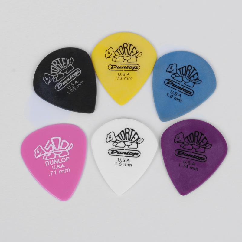 Dunlop Jazz Speed Folk Acoustic Guitar Picks - Little Turtle Matte 498R Accessories