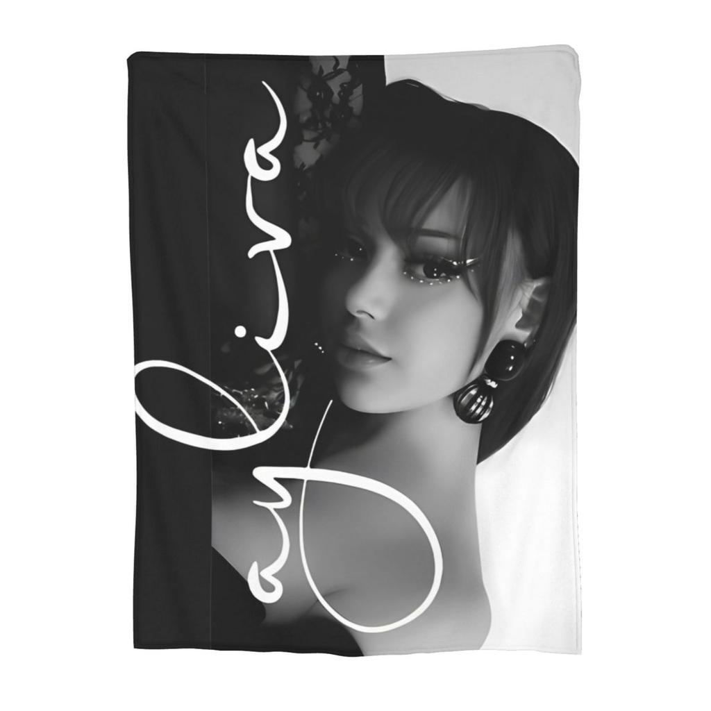 Ayliva Singer and Musician Gift Blanket For Men Women Album Cover Super Soft Cozy Throw Blankets for Couch Multi-size