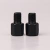 2Pcs Motorcycle Rearview Mirrors Conversion Black Mirror Adapters M10 10Mm M8 8Mm Bolt Clockwise Anti-Clock Right Left Thread