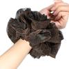 Golden Velvet Elastic Shiny Velvet Fabric Hair Ring Fabric Art Elastic Rubber Bands  Hair