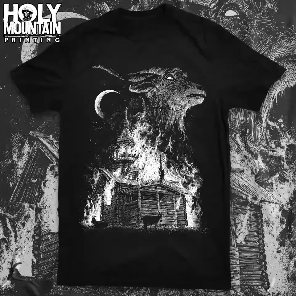 ABARCROMBIE INK Dark Gothic Tattoo Music High-Street Casual Sporty Light-Luxury Men's T-Shirts Women's Short Sleeves