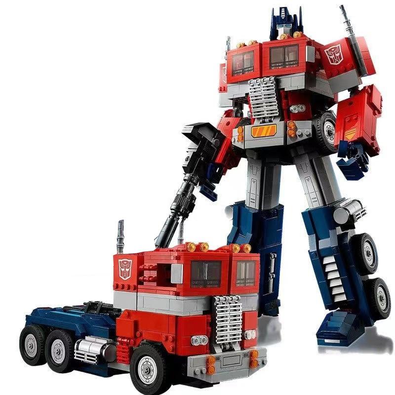 

Creative Expert Optimus Prime Building Blocks Model 10302 Auto Robot Truck MOC Assemble Bricks Toy Gift For Children Kids
