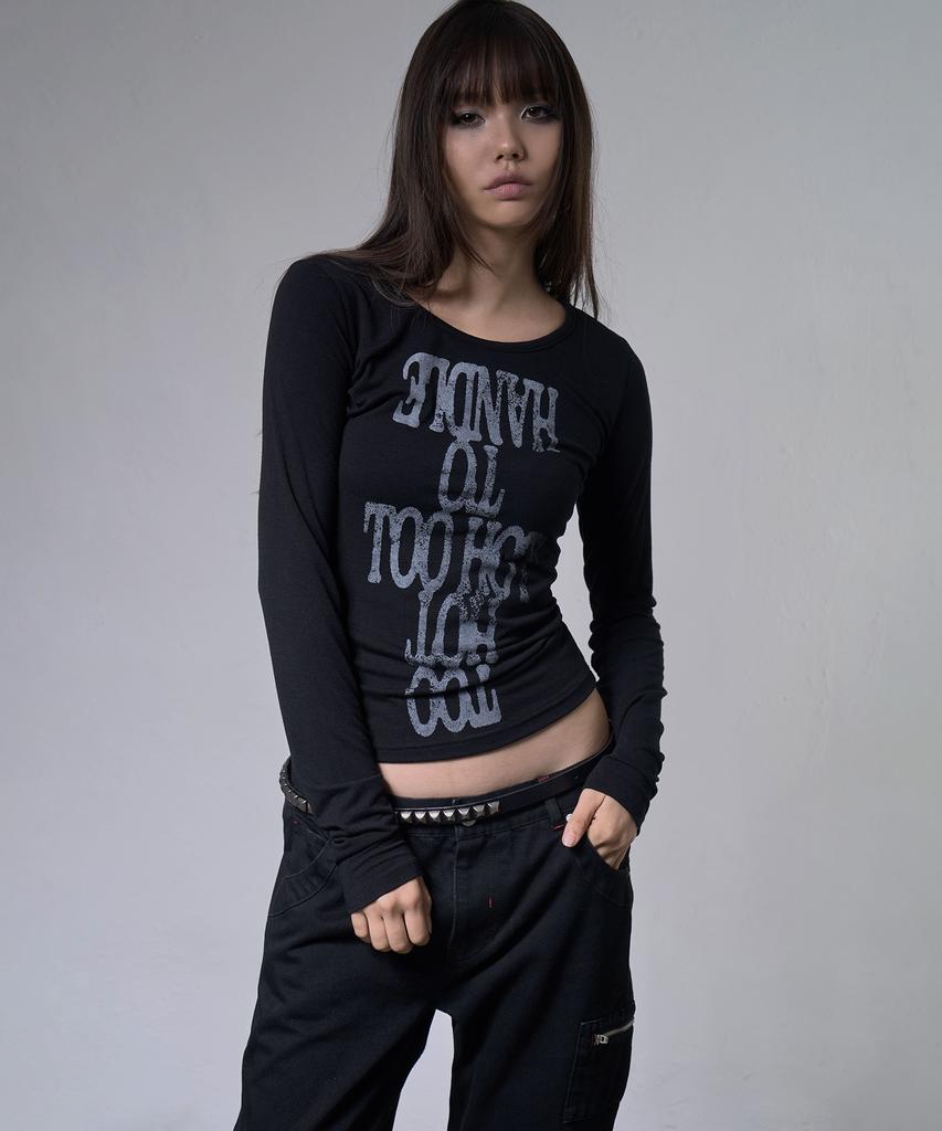 FANCY CLUB Too Hot Long Sleeve (Black) F26Zb530