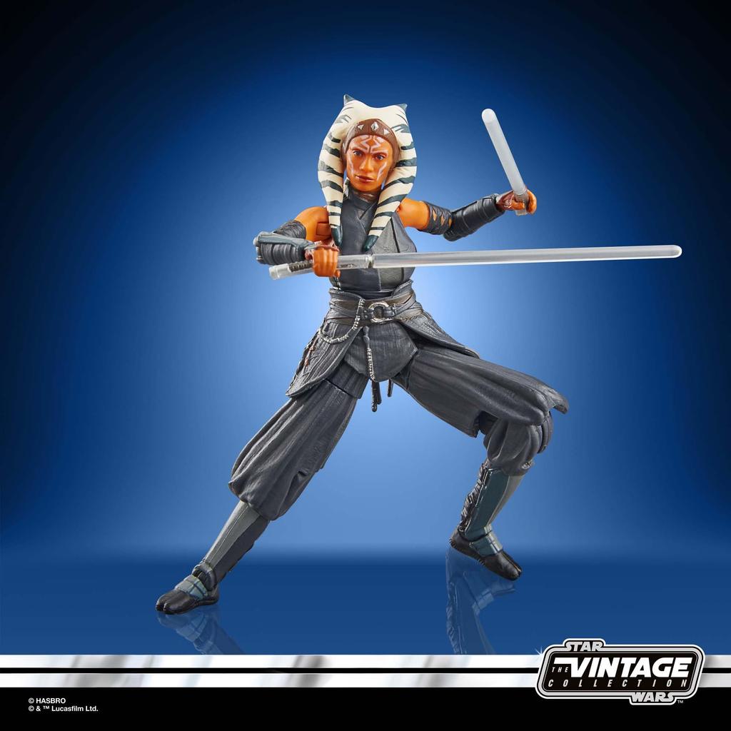 STAR WARS Vintage Collection Ahsoka Tano 3.75-inch Collectible Action Figure (Ages 4 and Up) F7347