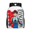 Zaino Evangelion Shinji Ikari zaino Campeggio Chiusura a Zip Zaino