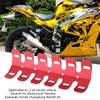 For Motorcycle Exhaust Pipe  Ive Cover Modified Exhaust Hood Short Paragraph;Red:
