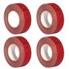 4 Glitters Tape 5 M X 1,5 Cm - Red
