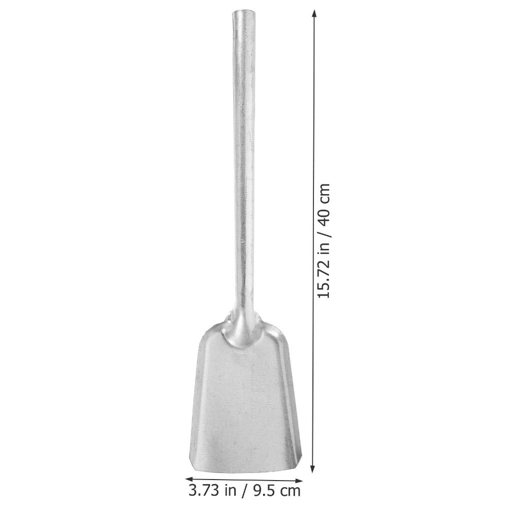 Thickening Coal Shovel Iron Sturdy Long Handle Coal Ash Shovel Lasting Time Use Strong Slag Shovel Stove Shovel Kitchen