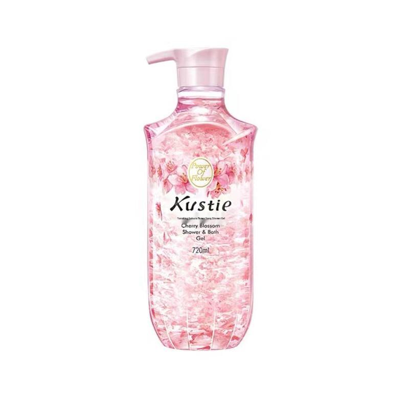 Kustie Cherry Blossom Petal Shower Gel