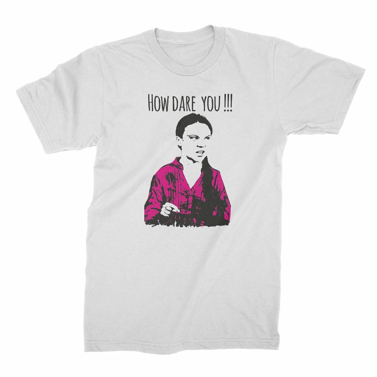 Greta Thunberg TShirt How Dare You Climate Crisis Shirt 4XL