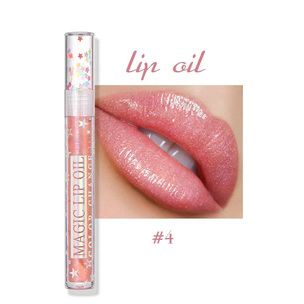 6 Farben Feuchtigkeitsspendender Diamant-Schimmer-Glitzer Lipgloss Make-up Funkelnder Glitzer Flüssiger Lippenstift Perlen-Lipgloss Sexy Lippen Heißer Verkauf