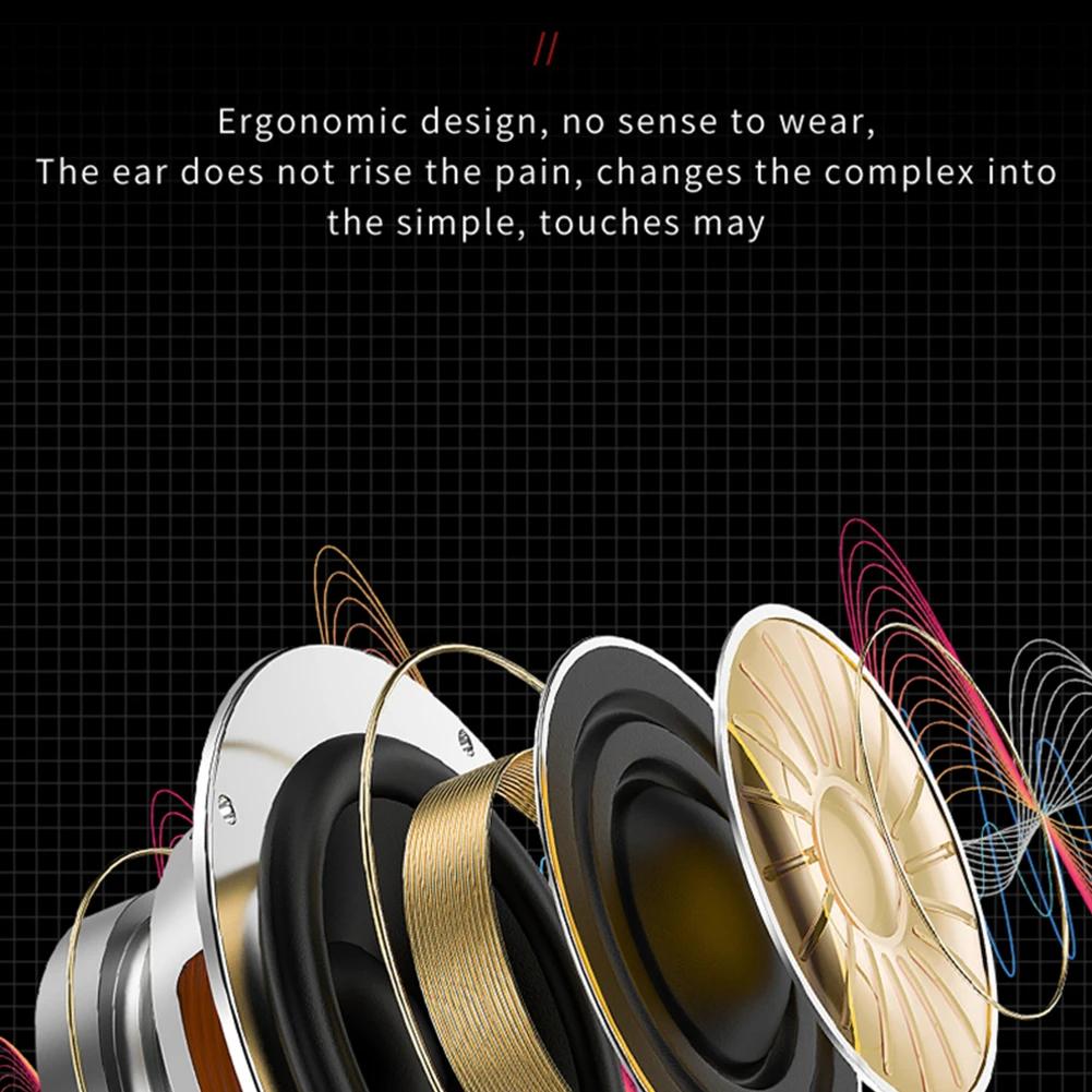 Écouteurs intra-auriculaires de sport étanches G3 IPX5 avec micro filaire à mémoire de forme, crochet d'oreille de 3,5 mm, casque de musique, stéréo, basses