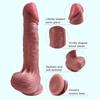 Liquid Silicone Dildo for Women Realistic Penis Adult Toy Soft Flexible Texture with Suction Cup