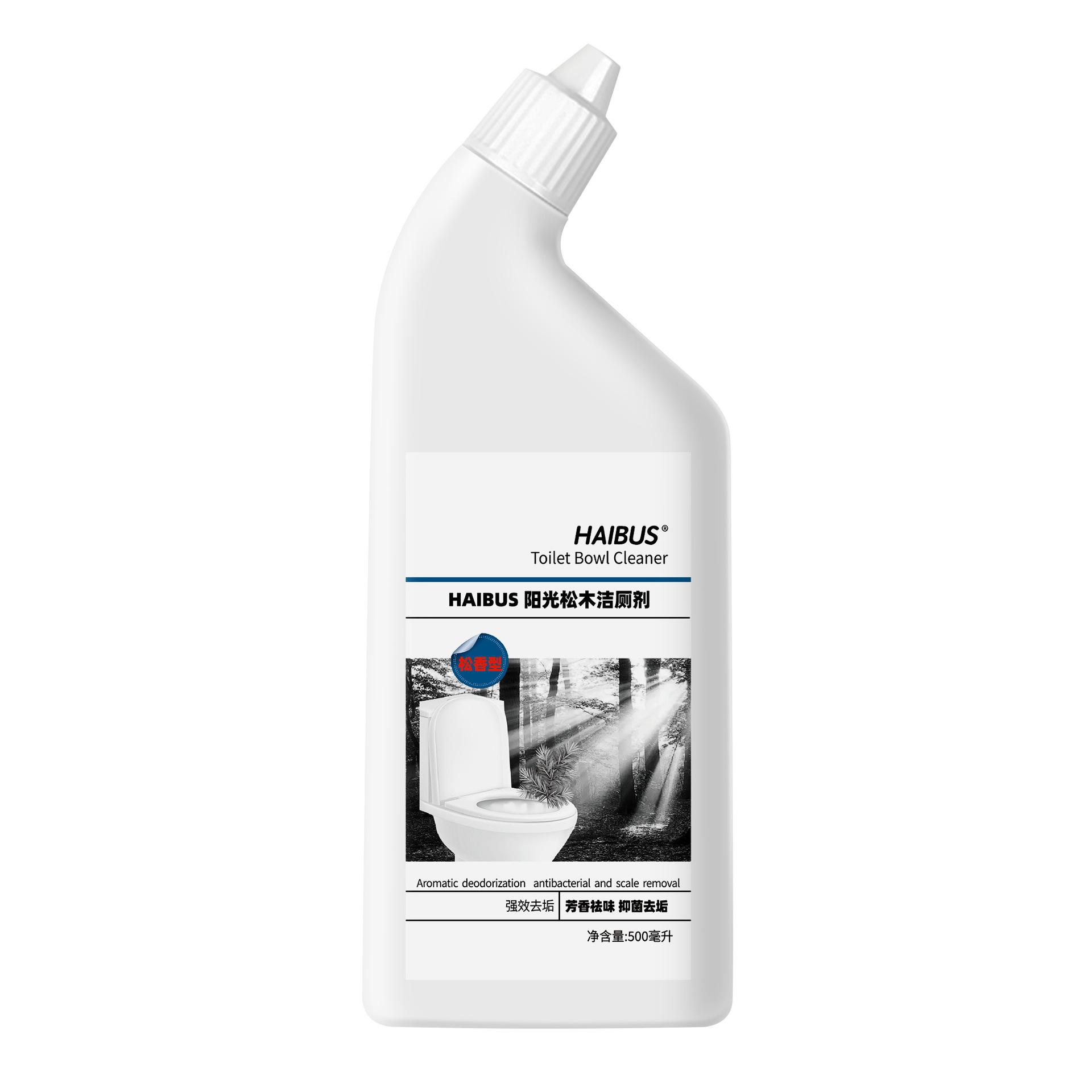 Pine wood Toilet cleaner, a powerful deodorizer, scale remover, stain remover and yellowing remover. Wall-mounted toilet cleaner 500ml