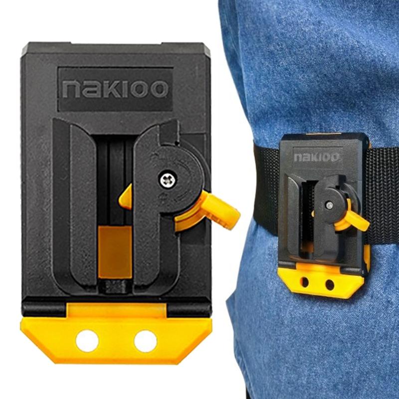 Reliable Tool Pouch Quick Release Clip Hanging Buckle Belt Bag Accessories Clip Ensuring Safe Convenient Tool Storage