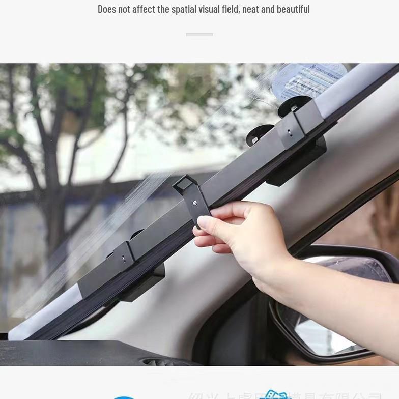 Automatic Retractable Windshield Sunshade Curtain for Summer Car Protection