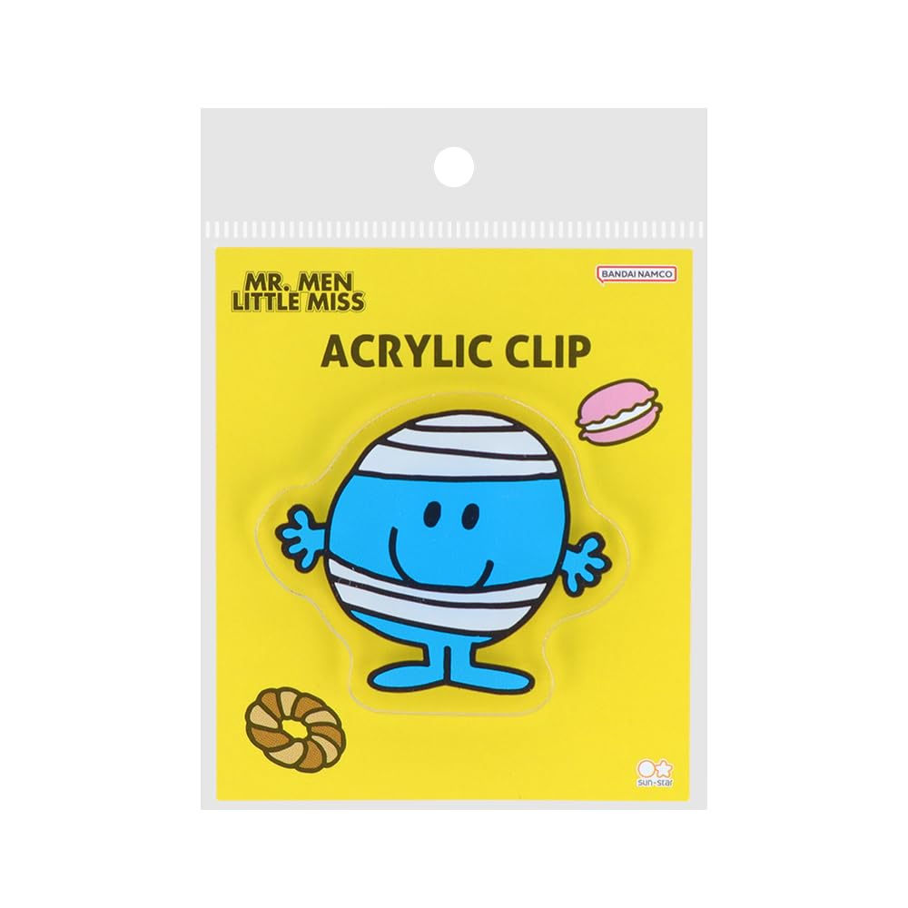 

Sunstar Stationery Men Little Miss Acrylic Clip Bump S3625435 Mr. & Mr.