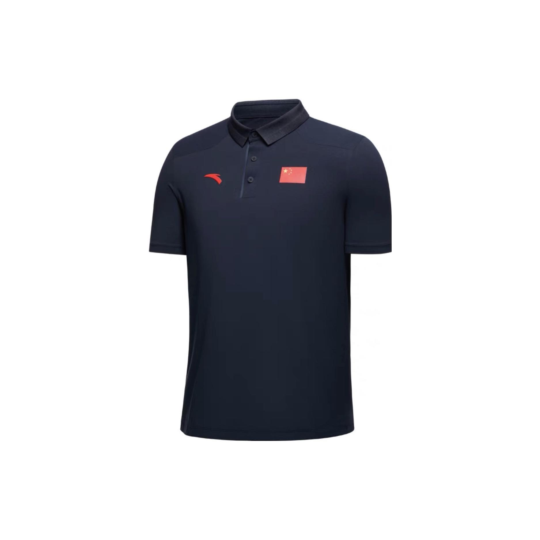 Anta Polo Shirt Unisex Deep Night Blue 452330103-3 XL