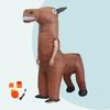 Disfraz Inflable de Caballo Divertido para Festivales y Actuaciones