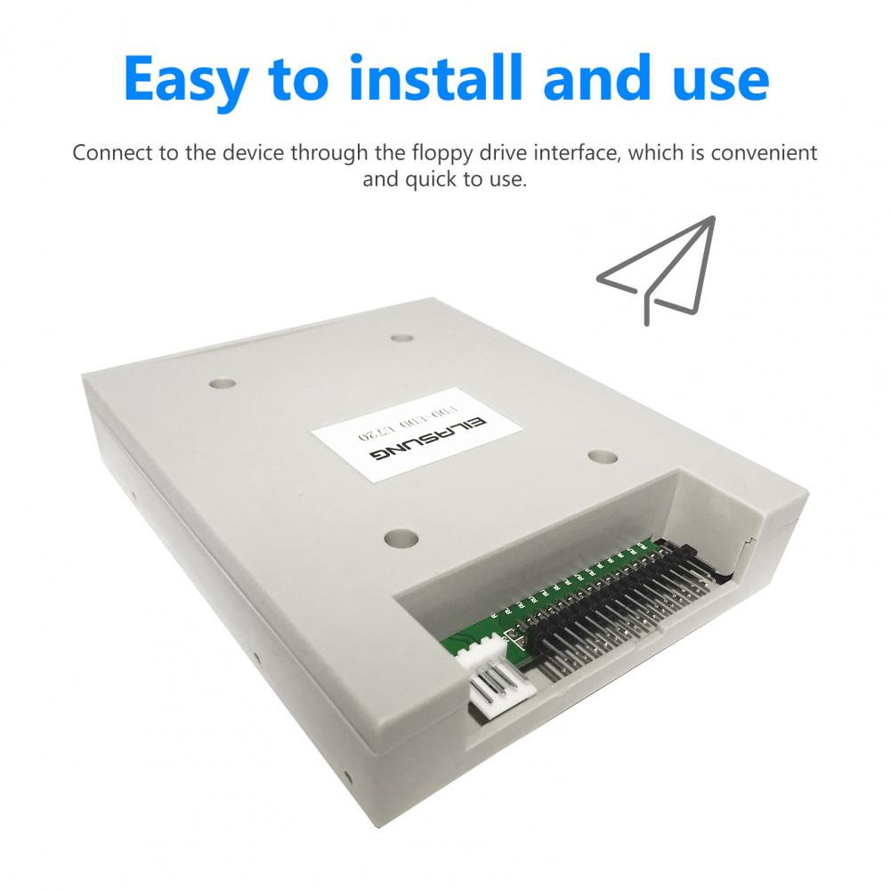 Practical Floppy Drive Emulator  Internal Compact FDD Emulator  34 Pin CPU FDD To USB Emulator
