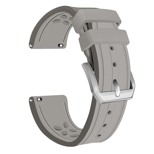 Ремешок для часов Korlexchi для IWC Big Pilot, мужской, ремешок с быстрой заменой, водонепроницаемая фторкаучуковая резина, 20 мм, 21 мм, 22 мм