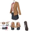 Premium Seishun Buta Yarou Wa Bunny Girl Sakurajima Mai Cosplay Costume Full Set Outfit For Captivating Parties And Events