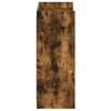 Shoe Cabinet Smoked Oak 73.5 x 36 x 92 cm Engineered Wood